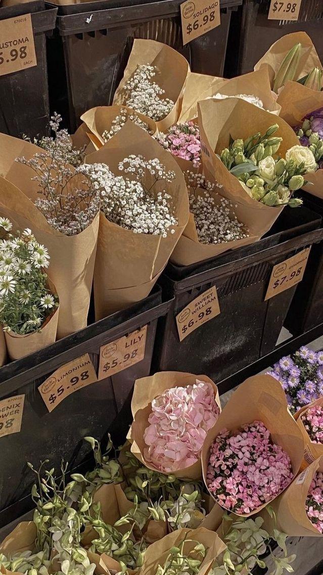 Sunset Hues and Morning Dew Bouquet
